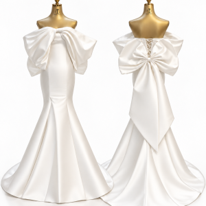Mozhgan Ophelia Bow Couture Gown