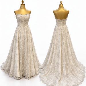 Royal Lace Bridal Gown