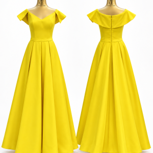 Solara Yellow Gown