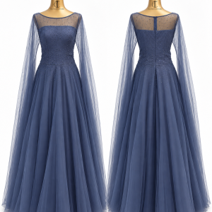 Midnight Tulle Ball Gown